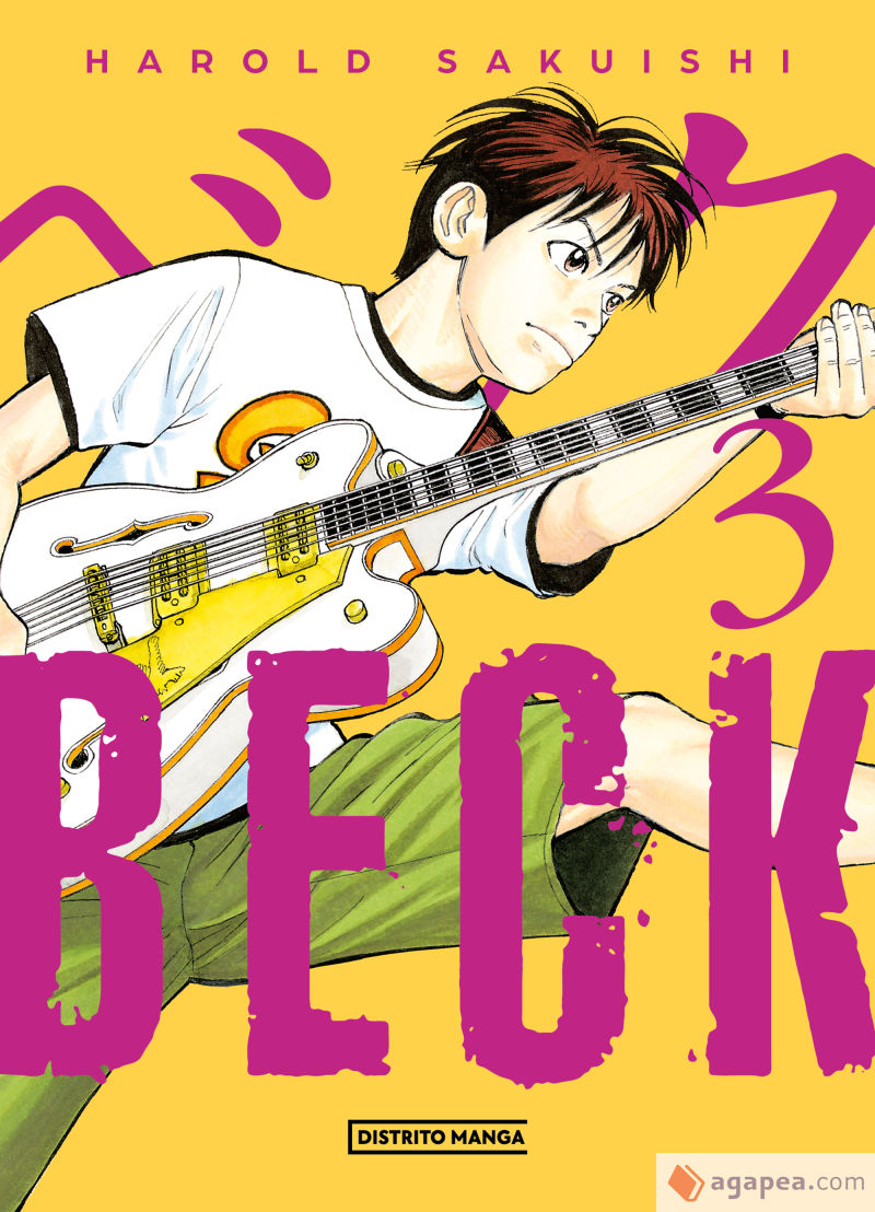Harold Sakuishi: BECK 3 (Español language, Distrito Manga)