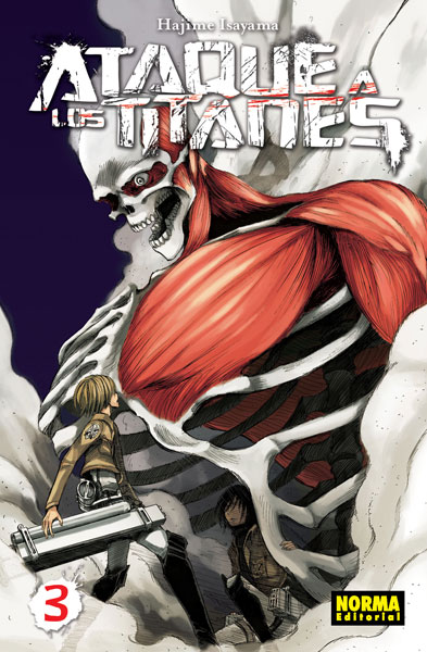 Hajime Isayama: ATAQUE A LOS TITANES 03 (español language, Norma Editorial)