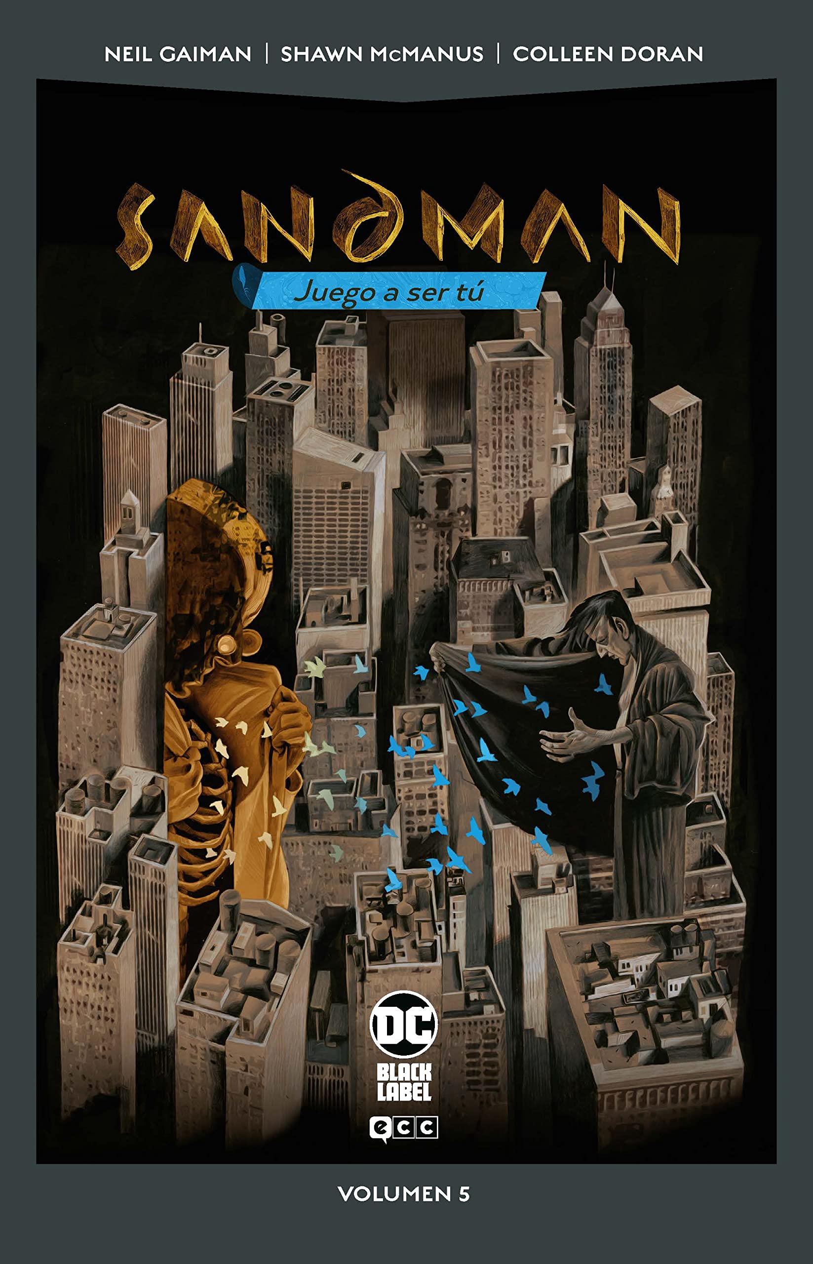 Neil Gaiman, Colleen Doran, Shawn McManus, Bryan Talbot, Stan Woch: Sandman vol. 05 (Hardcover, 2022, ECC Ediciones)